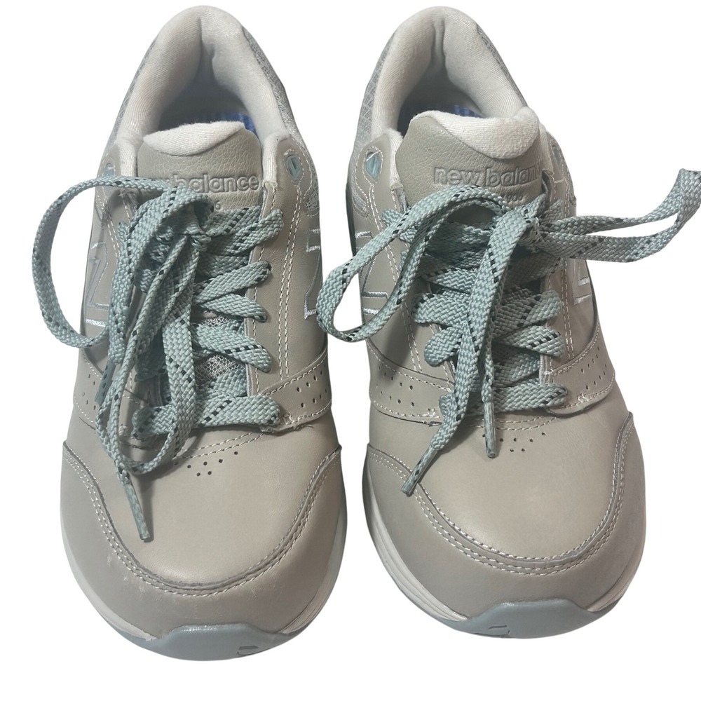 New Balance 928v3 WW928GR3 Women's 8.5 2E Extra Wide Gray Leather Walking Shoes